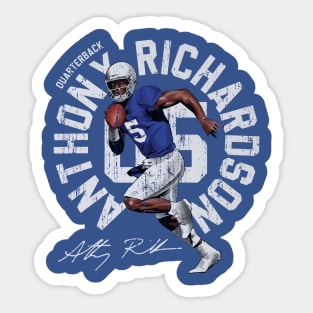 Anthony Richardson Indianapolis Arc Name Sticker
